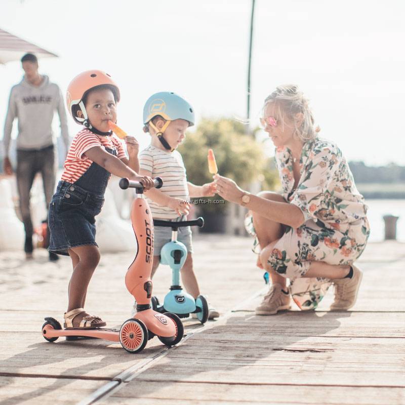 Scoot & Ride Highway Kick- Steel Blue