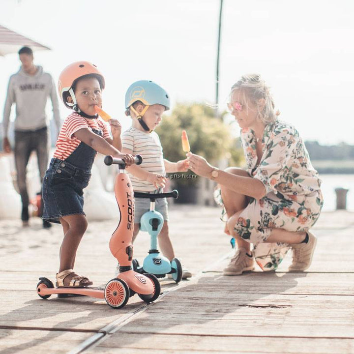 Scoot & Ride Highway Kick- Steel Blue