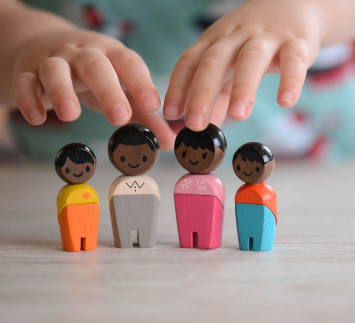 Plan Toys Family I (Afro-American)