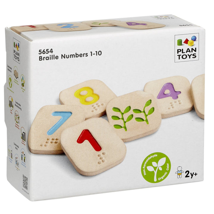 Plan Toys Braille Number 1-10