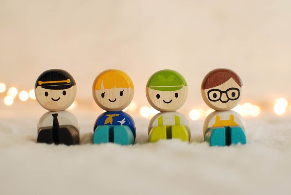 Plan Toys Service Crew