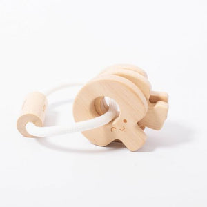 Plan Toys Baby Key Rattle- Natural