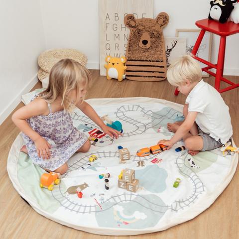 Play & Go 2-in-1 Storage Bag & Playmat- Train