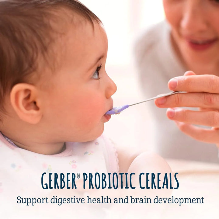 Gerber Baby Cereal Probiotic Oatmeal & Banana Baby Cereal 8 oz