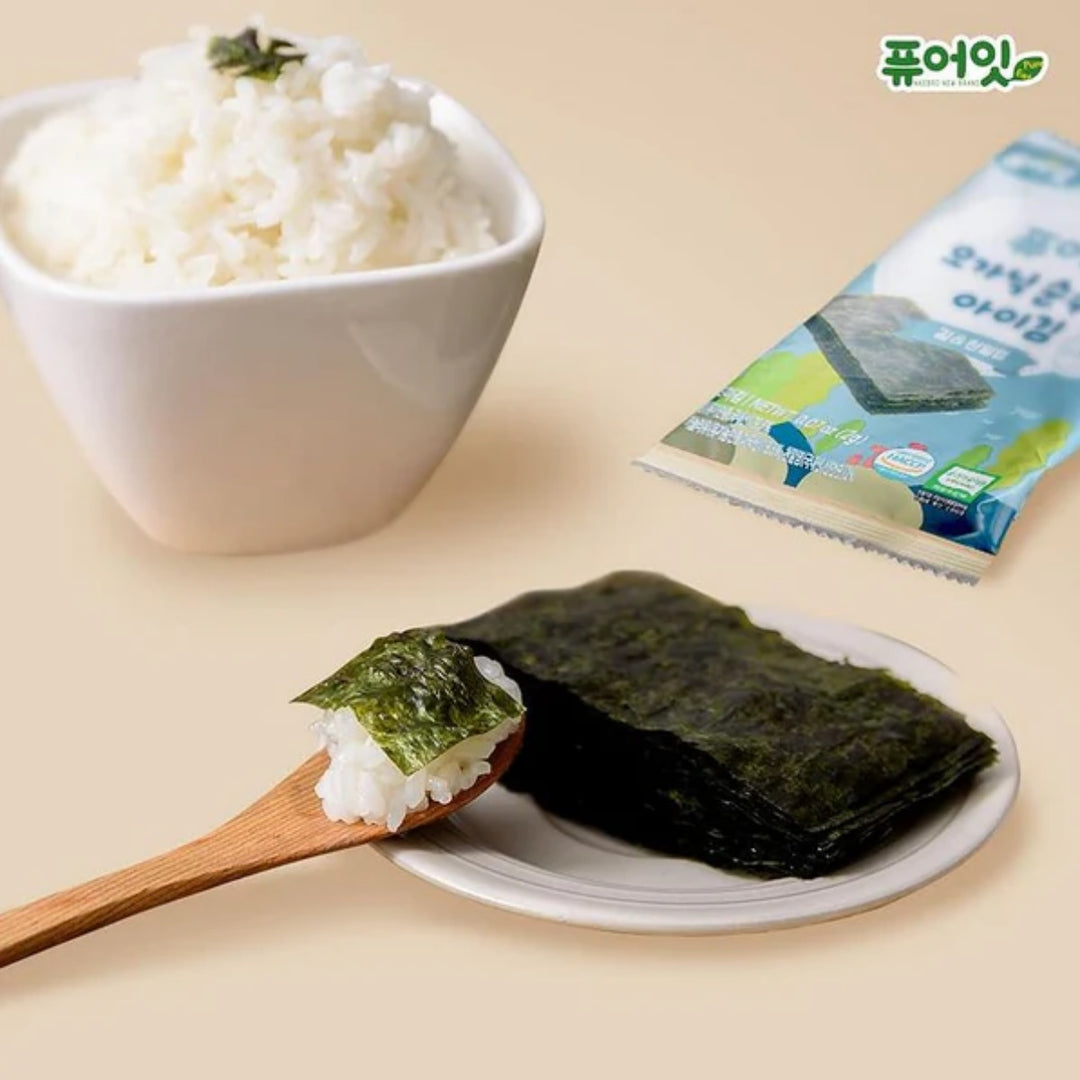 Pure Eat Organic Roasted Seaweed 10 packs (15g)