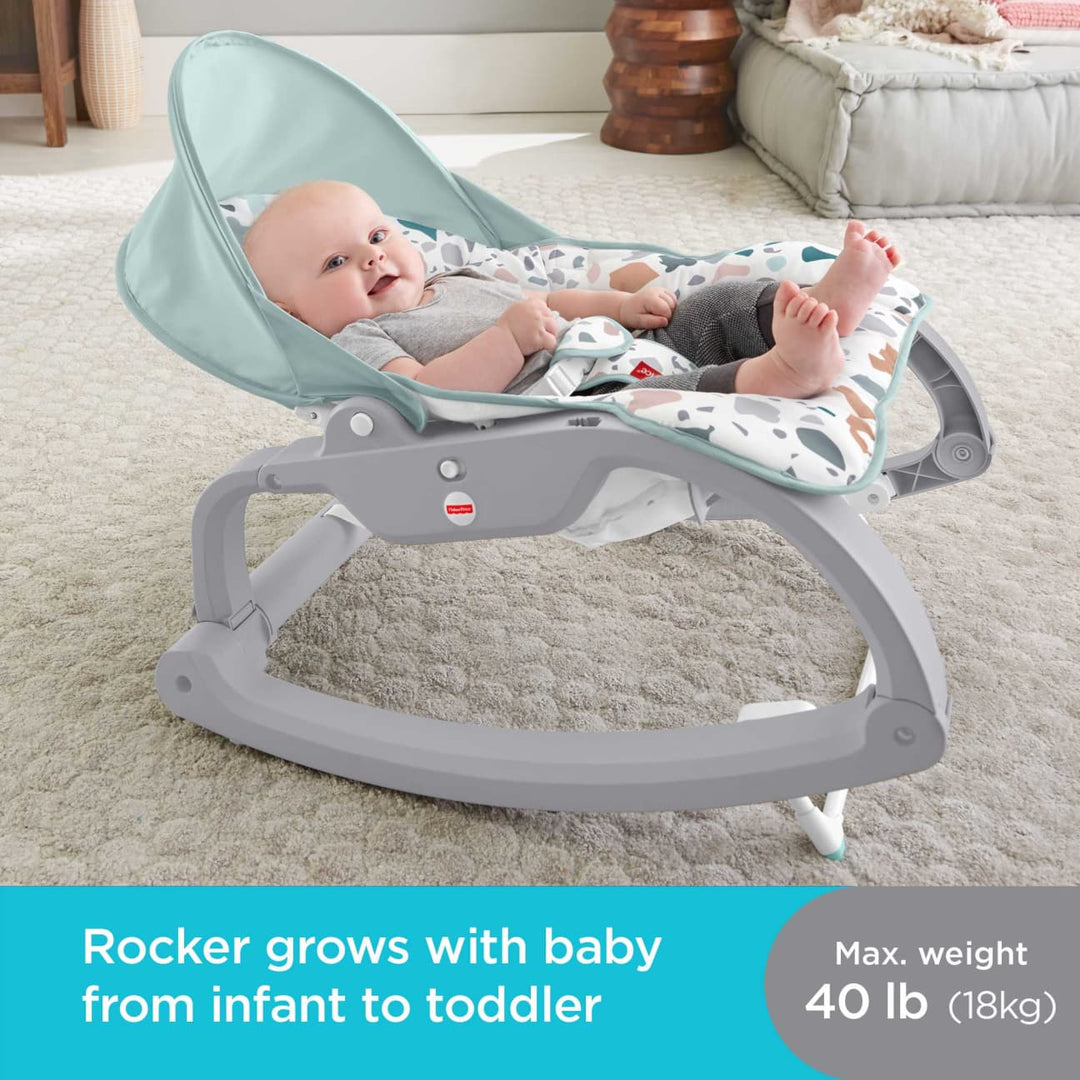 Fisher-Price Deluxe Infant-to-Toddler Rocker (GHY58)