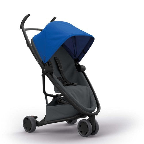 Quinny Zapp Flex Stroller - Blue on Graphite (Display Set) - Happikiddo.com