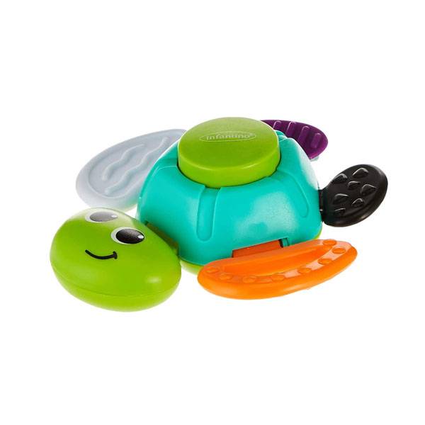 Infantino Turtle Rattle Pal - image 2 - Happikiddo.com