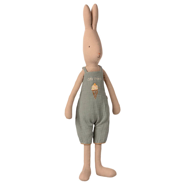 Maileg Rabbit size 4, Overall - Dusty Blue