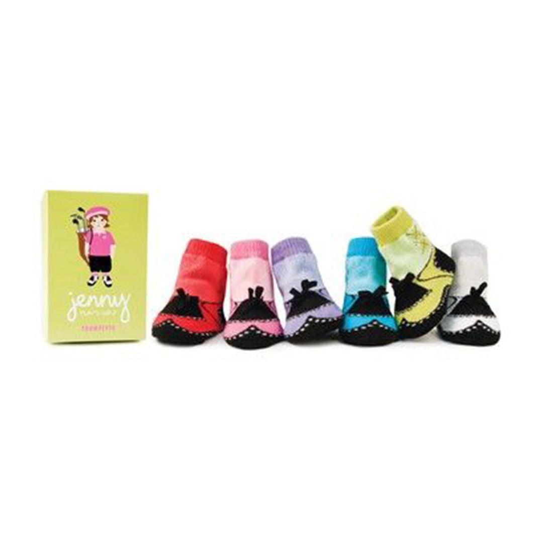 Trumpette Kids Socks Small Set- Jenny Plays Golf - Happikiddo.com