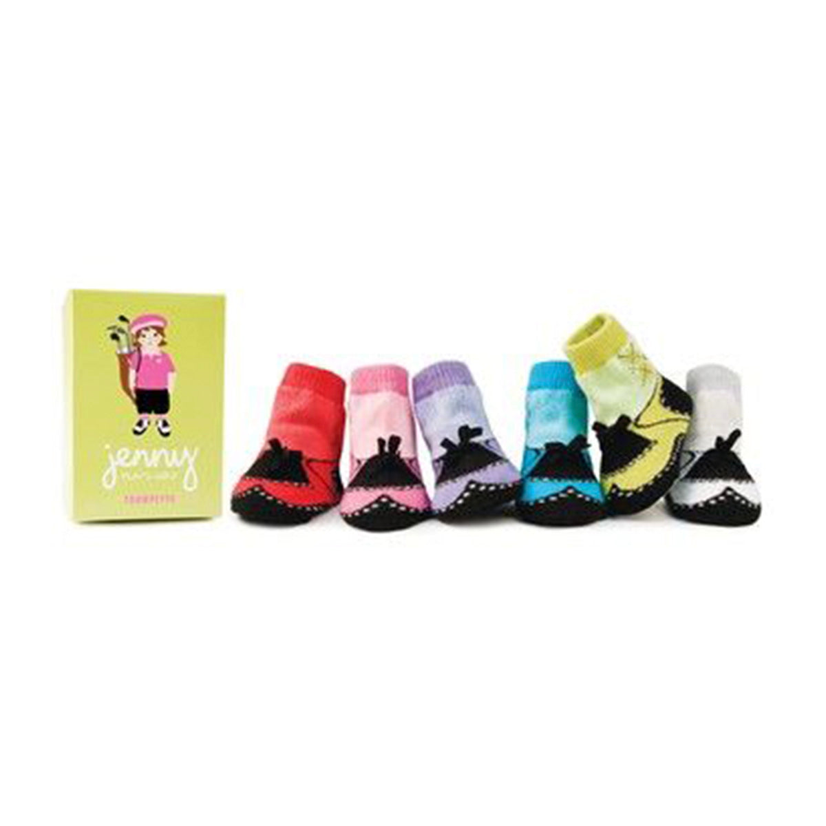 Trumpette Kids Socks Small Set- Jenny Plays Golf - Happikiddo.com
