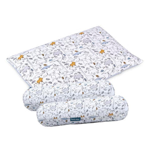 Comfy Living Bolster & Pillow Set (S)- Jungle