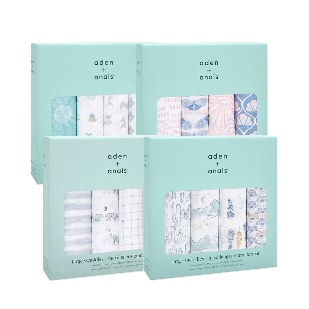 Aden + Anais Classic Swaddle 4 pcs