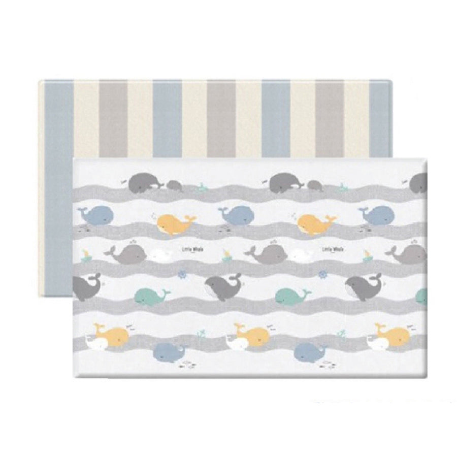 Parklon Korea Pure Bubble Mat XL size- Happy Whale & Stripe (4cm Thick)