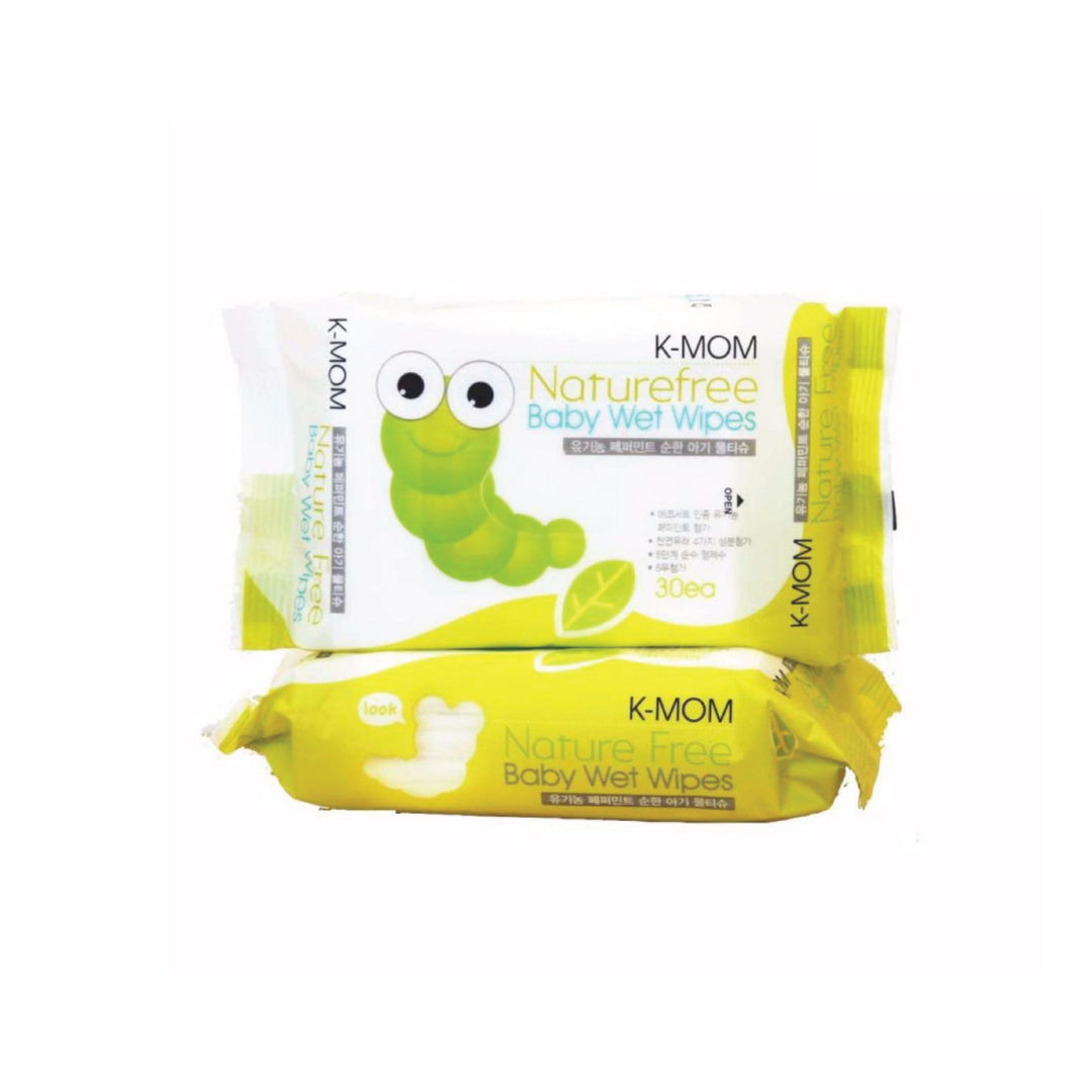 K-MOM Nature Free Baby Wet Wipes 30's
