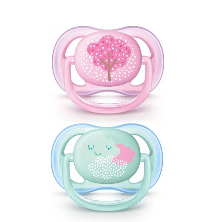 Philips Avent Ultra Air Pacifier 0-6 months- Tree/ Cloud