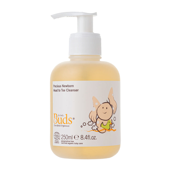 Buds Organics Precious Newborn Head to Toe Cleanser 250ml