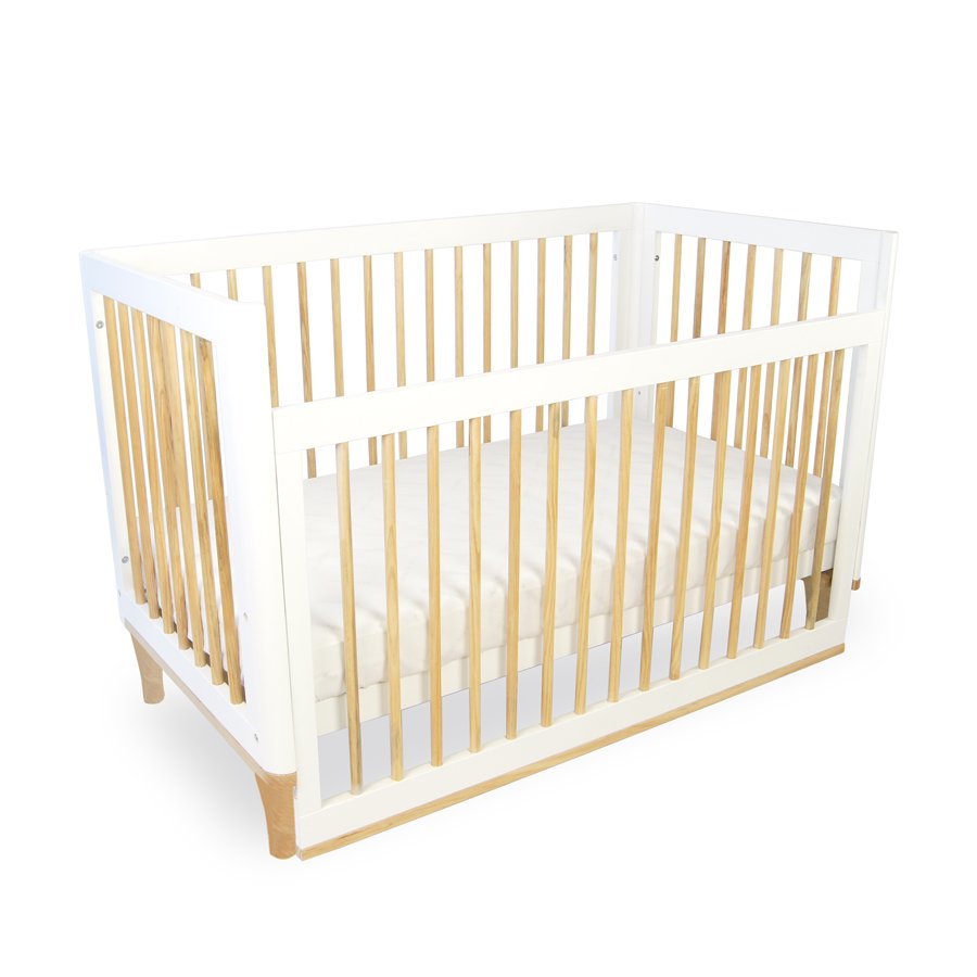 Babyhood 5 in 1 Riya Cot (White)