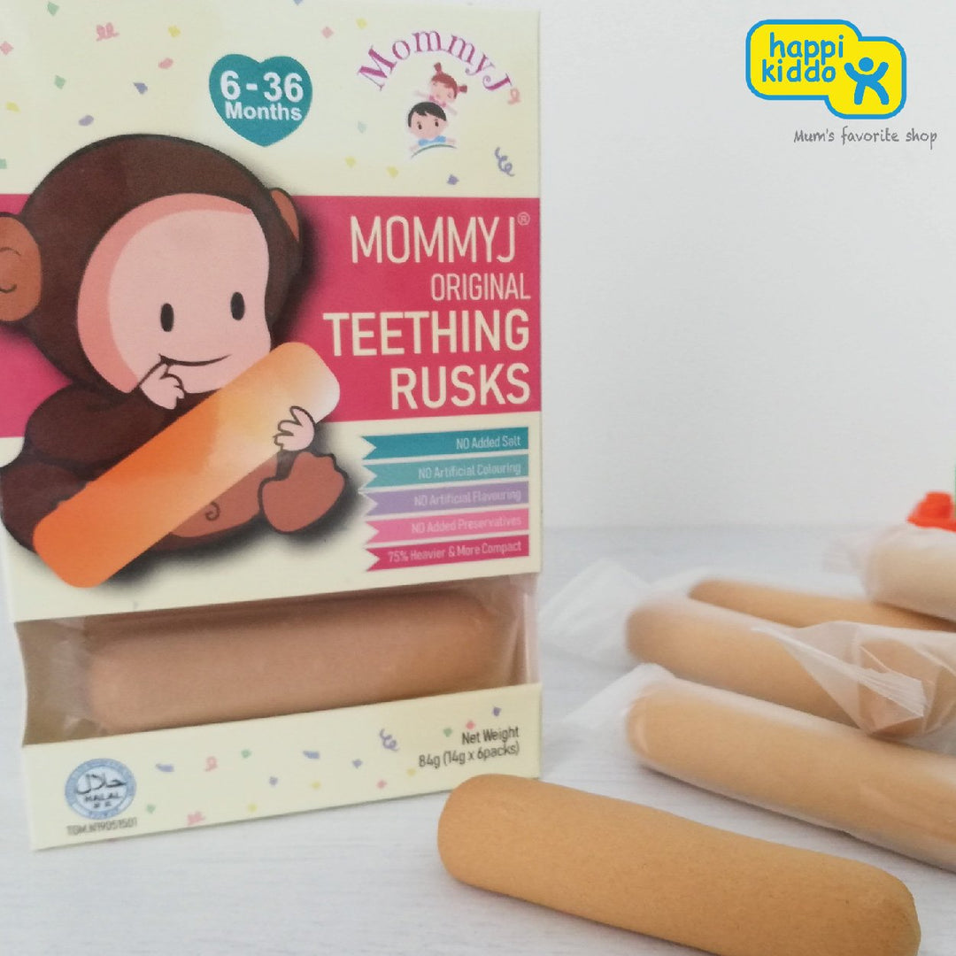 Mommy J Original Teething Rusks (6-36 months) - Happikiddo.com