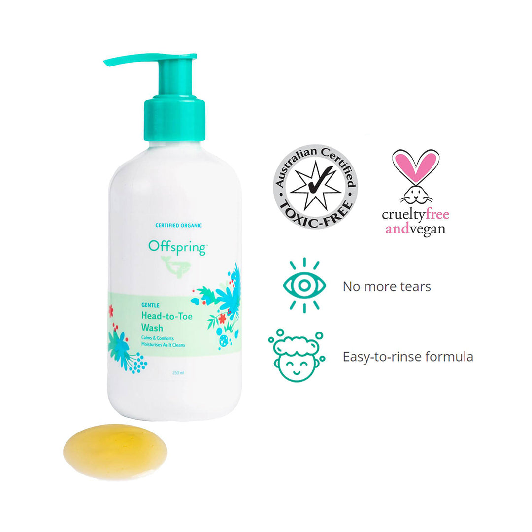 Offspring Gentle Head To Toe Baby Wash 250ml