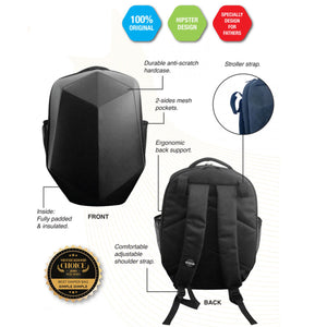 Simple Dimple X Hipster Keepster Papa Shield Bag (XL)