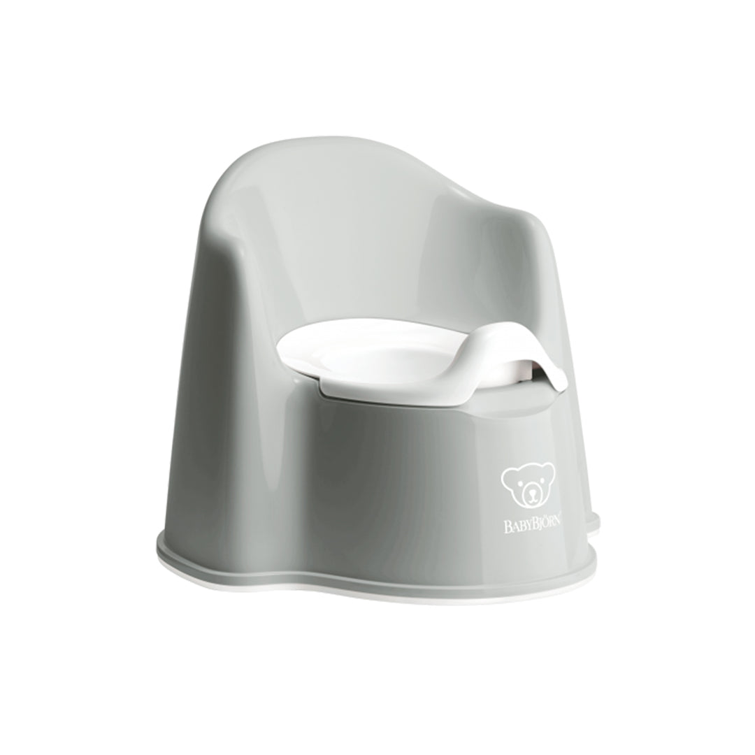 BabyBjörn Potty Chair (Grey/ White)