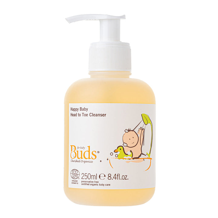 Buds Organics Happy Baby Head to Toe Cleanser 250ml