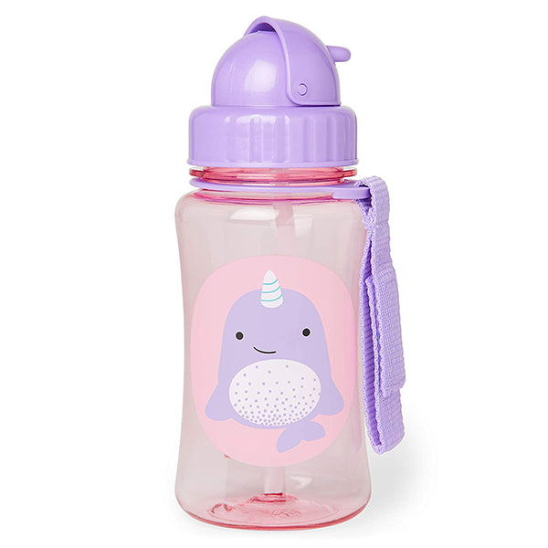 Skip Hop Zoo Straw Bottle- Narwhal