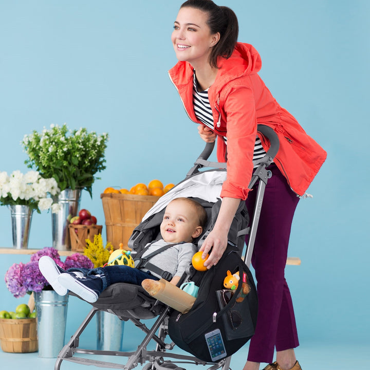 Skip Hop Grab & Go Stroller Saddlebag Black