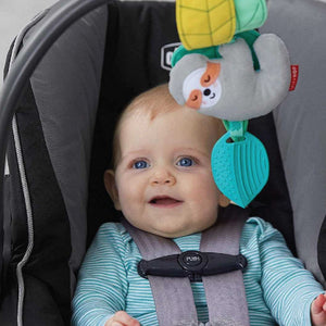 Skip Hop Tropical Paradise Jitter Stroller Toy-Sloth - Happikiddo.com