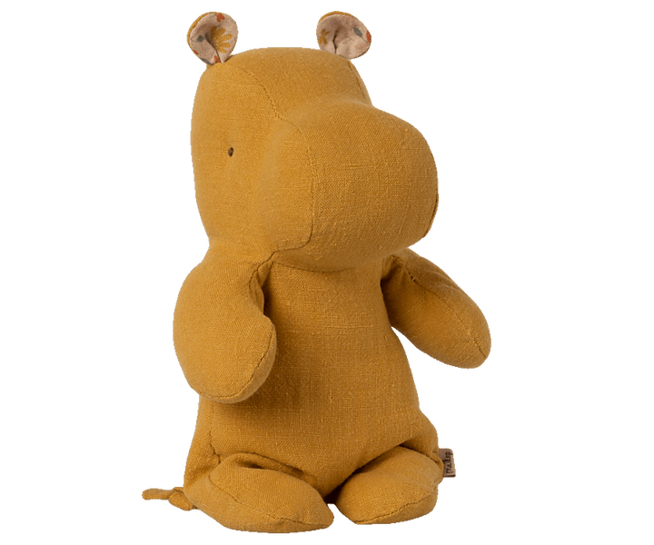 Maileg Safari Friends Small Hippo - Dusty Yellow