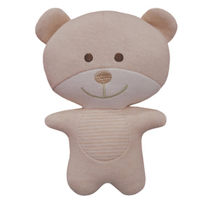 Simple Dimple Organic Stuffed Squeakie Toy- Bear