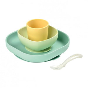 Beaba Silicone Meal Set- Yellow