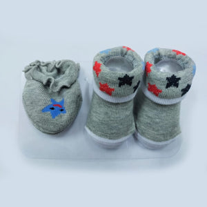 Earth Bebe Mitten & Booties Set