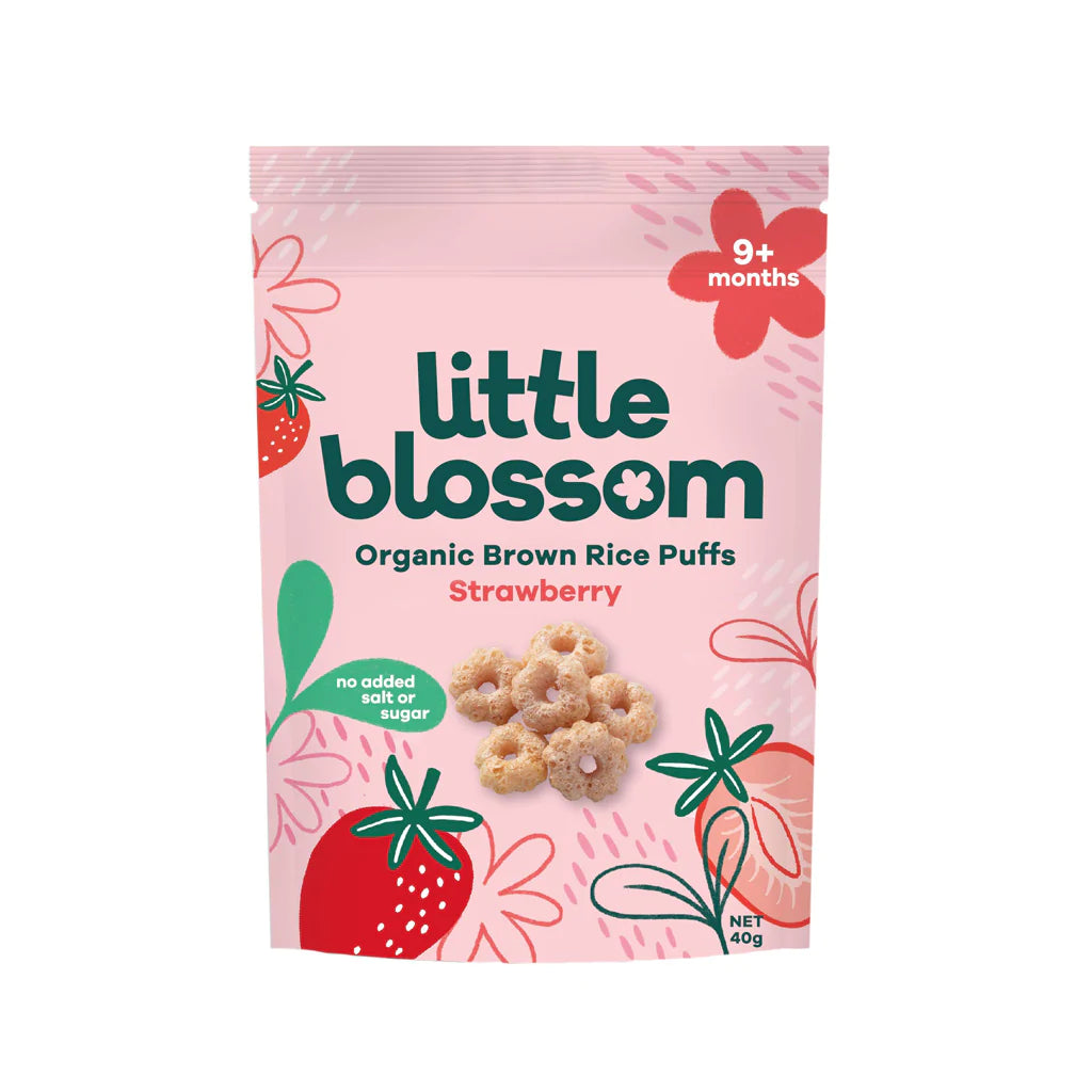 Little Blossom Organic Brown Rice Puffs