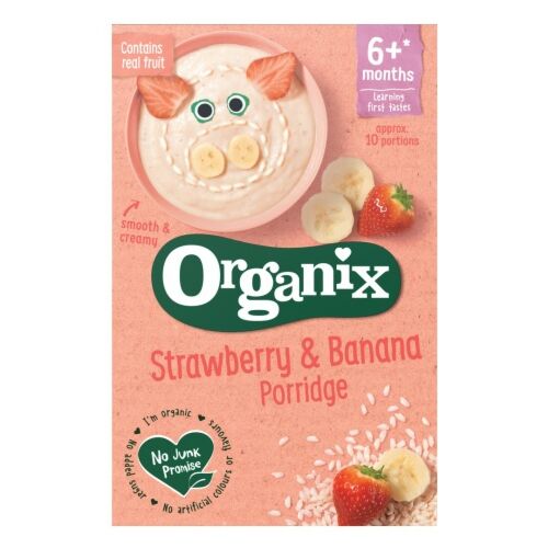 Organix Strawberry & Banana Porridge