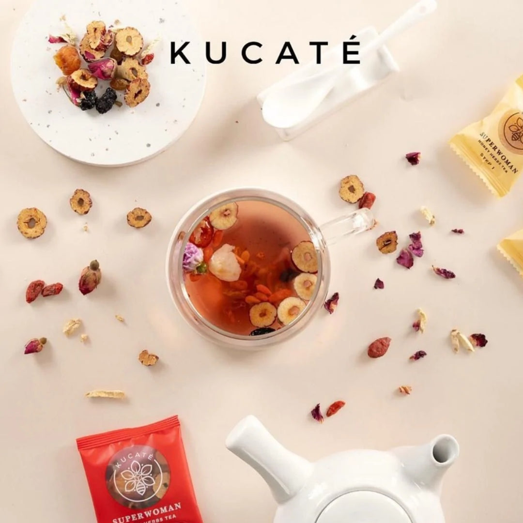 KUCATE Superwoman 7 Herbs Honey Herbal Tea