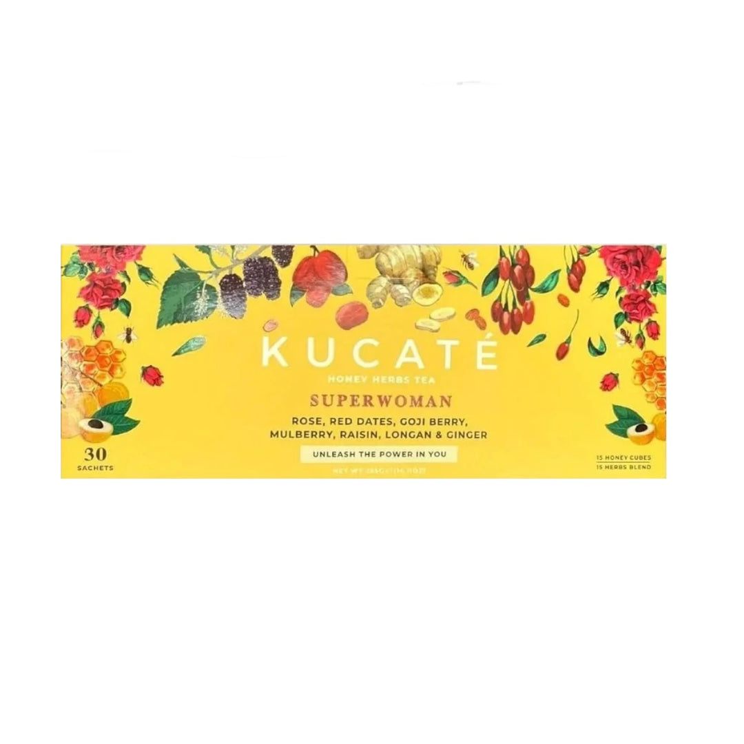 KUCATE Superwoman 7 Herbs Honey Herbal Tea