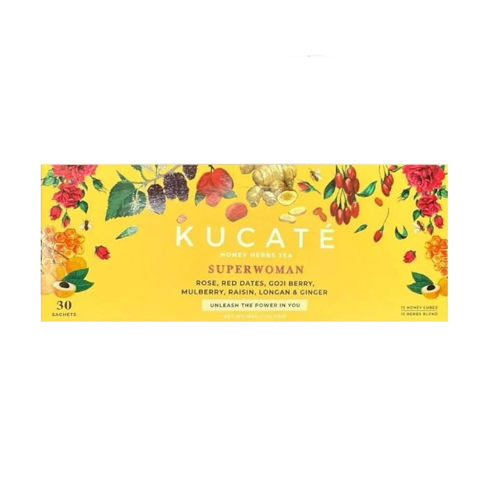 KUCATE Superwoman 7 Herbs Honey Herbal Tea