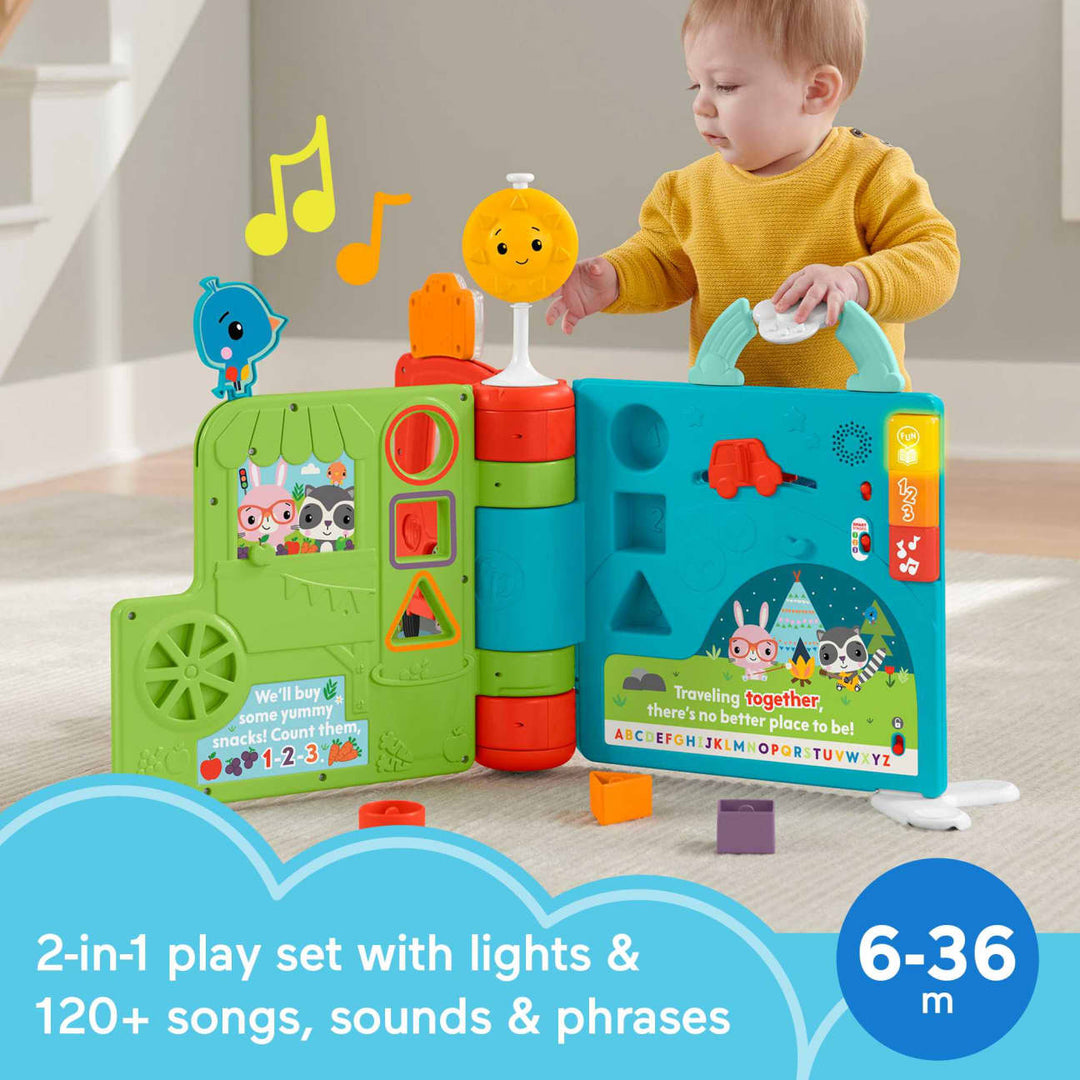Fisher-Price Sit-To-Stand Giant Activity Book (GTJ58)