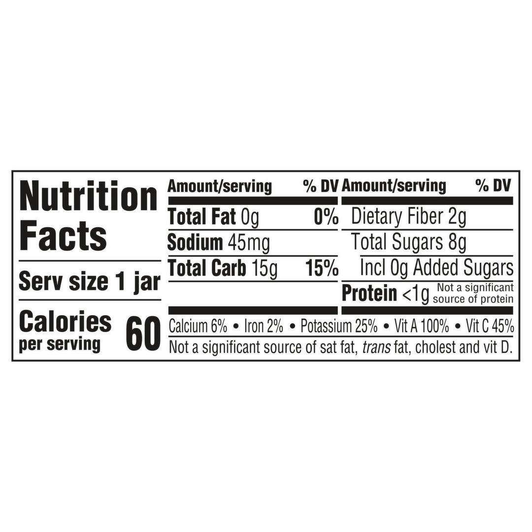 Gerber Organic 2nd Foods Sweet Potato Apple Carrot Cinnamon Baby Food, 4 oz Glass Jar