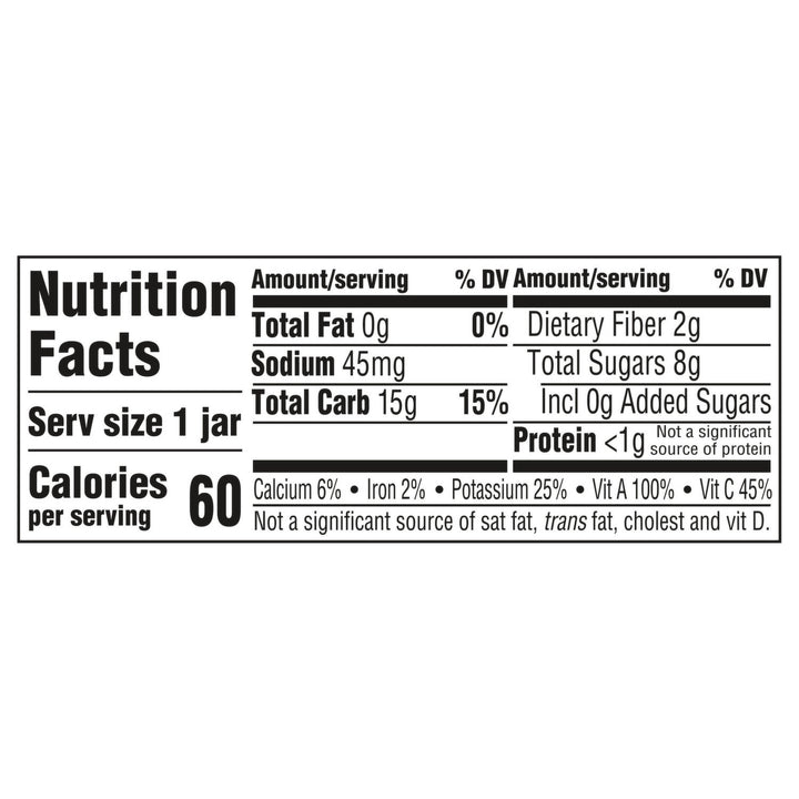 Gerber Organic 2nd Foods Sweet Potato Apple Carrot Cinnamon Baby Food, 4 oz Glass Jar