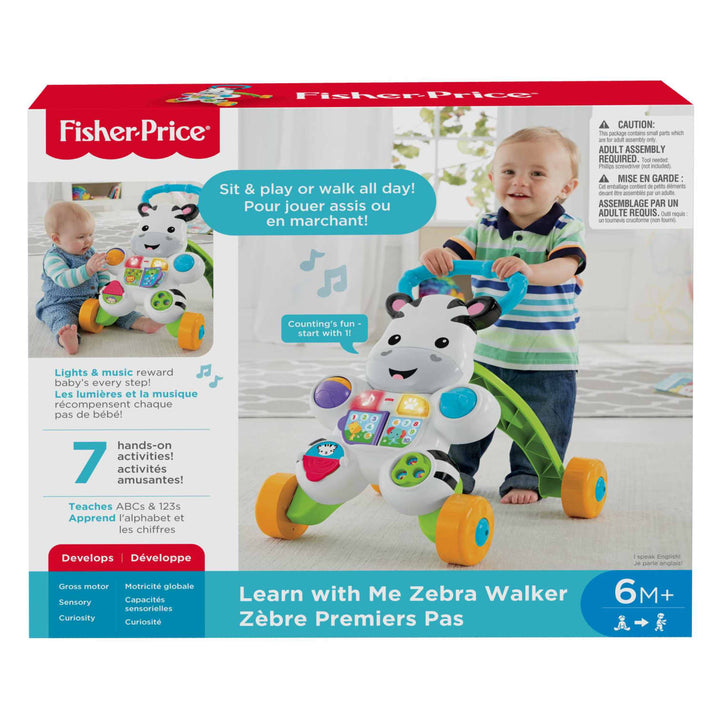 Fisher-Price Learn With Me Zebra Walker (DKH80)