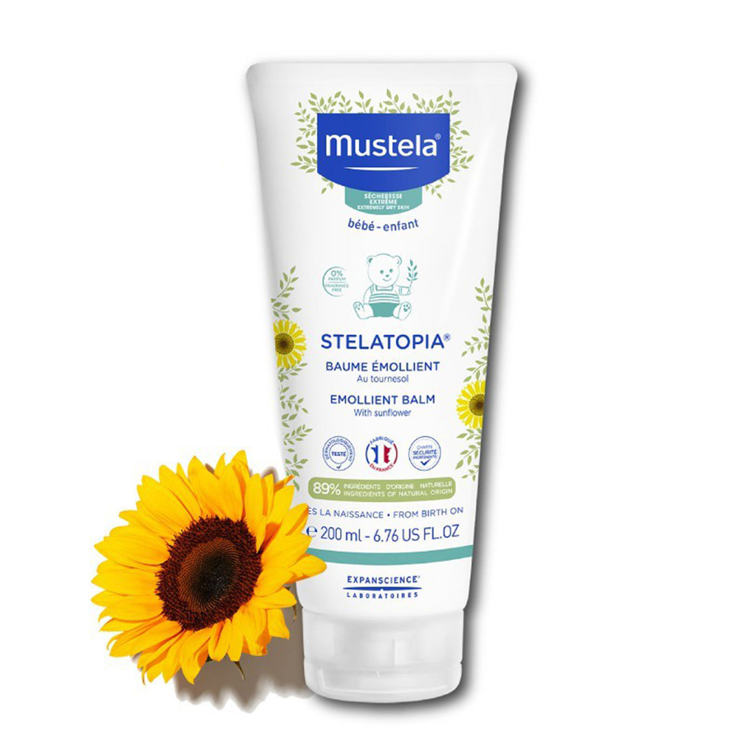 Mustela Stelatopia Emollient Balm with Sunflowers 200ml