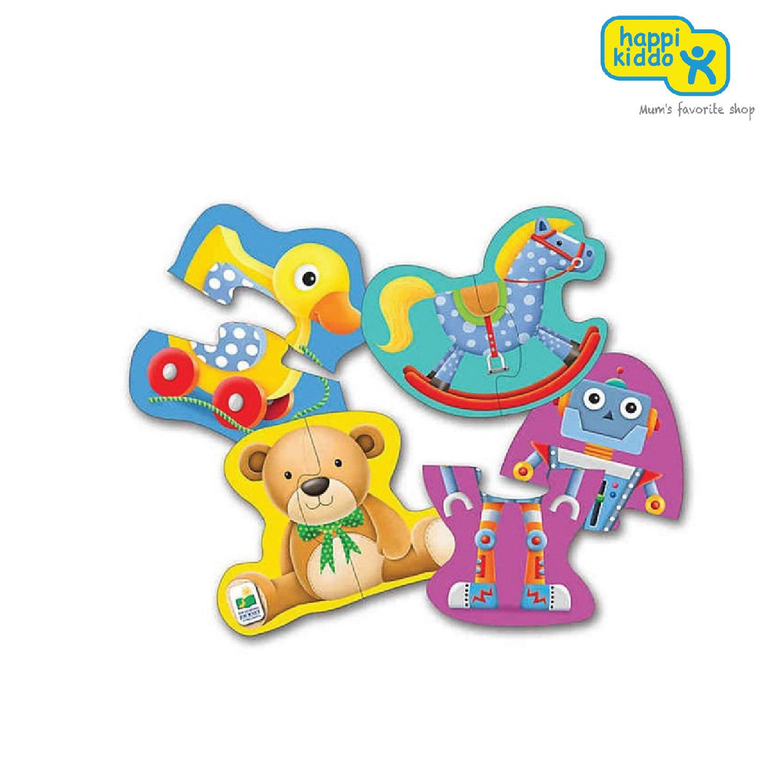 The Learning Journey International My First Shaped Puzzle-Things That Go/ My Toys - Happikiddo.com
