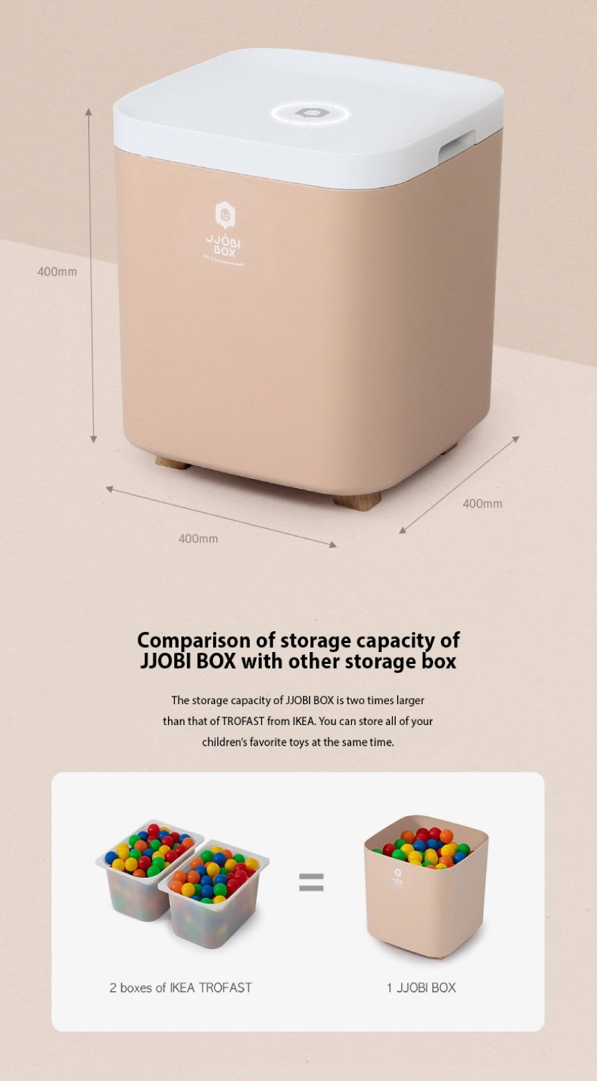 Jjobi Toy Sterilization Storage Box
