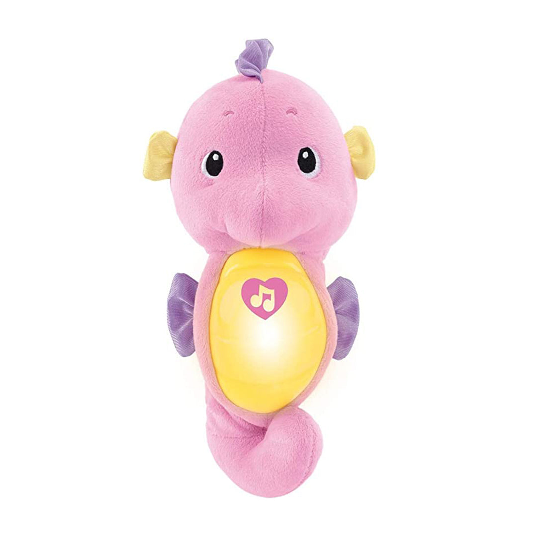 Fisher-Price Soothe N Glow Seahorse- Pink (DGH83)