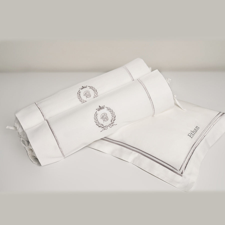 Count & Countess Egyptian Cotton Pillow & Bolster Set