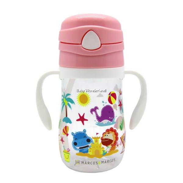 Marcus & Marcus Tritan Straw Bottle 300ml