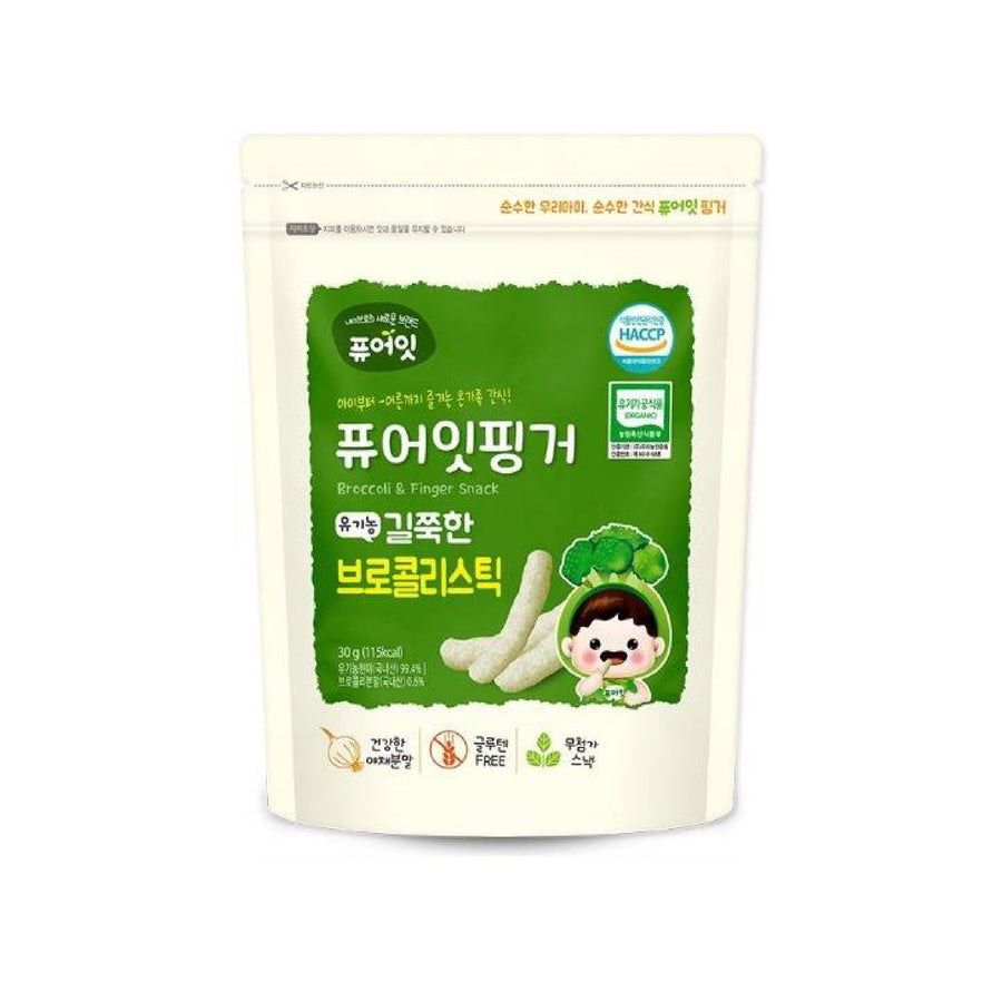 Pure-Eat Finger Organic Long Broccoli Stick 8months+ 30g